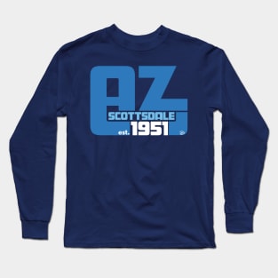 Scottsdale Arizona (Blue) Long Sleeve T-Shirt